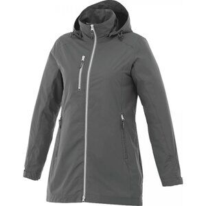 NEW Elevate Women's Ansel Waterproof Breathable Jacket Size Stormy Grey Small
